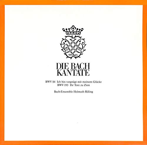 Bach: Die Bach Kantate BWV 84 / BWV 193 - Vinyl LP von Hänssler-Verlag