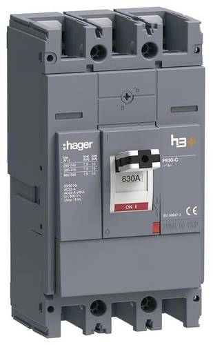 Hager HCW630AR Lasttrennschalter 3polig 630A 690V von Hager