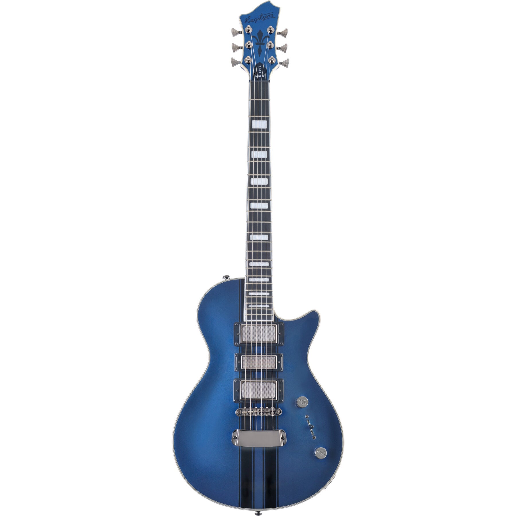 Hagstrom Ultra Max Special Deep Space Blue Metallic Electric Guitar von Hagstrom