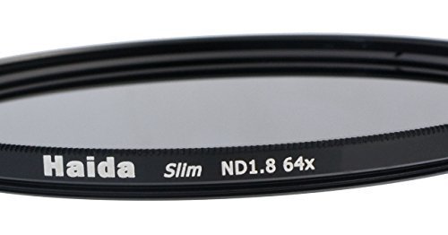 Slim Graufilter ND64-52mm + Pro Lens Cap mit Innengriff von Haida