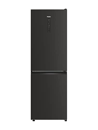 Haier 2D 60 SERIE 3 HDW3618DNPB Kühl-Gefrier-Kombination/Total No Frost/Smart hON-App/HumidityZone/XXL Nutzinhalt/Leise nur 36 db(A) / Schwarz von Haier