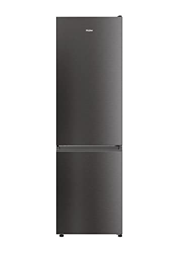 KOMBINIERTER KÜHLSCHRANK - HAIER - HDW1620DNPD - Klasse D - 377 L - Dunkler Edelstahl von Haier