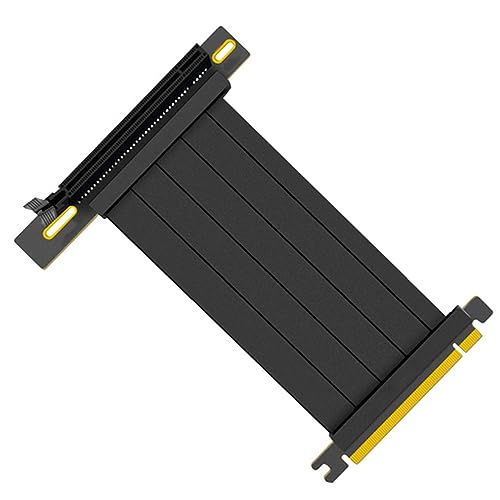 Haiki Speed PCI für Express 16x Anschlusskabel Grafikkarten Verlängerung Port Adapter für GPU mit Antijam 90° Pcie X16 Kabel von Haiki