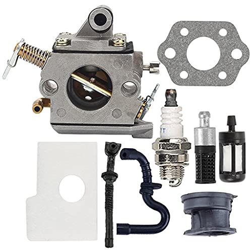 Haiki Vergaser für Stihl-Kettensäge 017 018 MS170 MS180 Vergaserspule für Kit ZAMA C1Q-S57 C1Q-S57A Luftfilter Automobil-Motor wiederverwendbar waschbar von Haiki