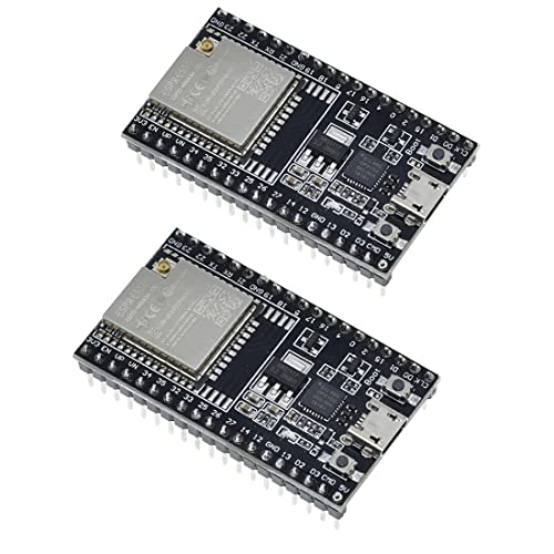 Hailege 2pcs ESP32-DevKitC ESP32-WROOM-32U Core Board ESP-32 ESP-WROOM-32U ESP32 Entwicklungsboard für Arduino ESP8266 von Hailege