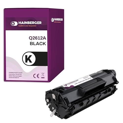 Hainberger Toner ersetzt Q2612a für HP Laserjet 1010/1020 von Hainberger