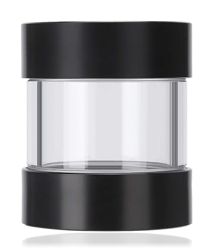 Hakeeta Zylindrischer Wasserkühltank, 50 mm transparenter Schnellkühlwassertank, POM-Material, Kühler für Wärmetauscher-Wasserkühlbehälter für PC-Computer Wasserkühlungskühler von Hakeeta