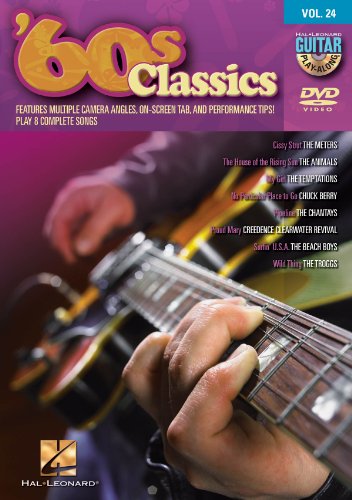 '60s Classics: Guitar Play-along Dvd Volume 24 von Hal Leonard Corporation