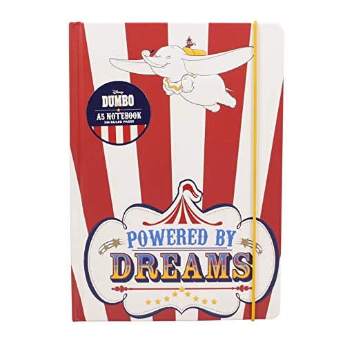 Disney Dumbo A5 Notizbuch - Powered by Dreams von Half Moon Bay