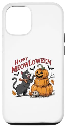 Hülle für iPhone 13 Happy Meowloween Halloween Party Katze Mama Kostüm von Halloween Cat Mom Costume Gift for Halloween Party