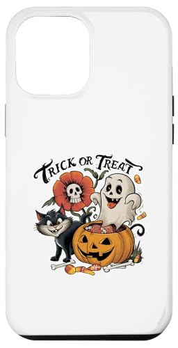 Hülle für iPhone 14 Plus Süßes oder Saures Halloween-Party-Kostüm für Katzen und Mütter von Halloween Cat Mom Costume Gift for Halloween Party