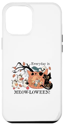 Hülle für iPhone 15 Pro Max Halloween-Party-Kostüm für Katzen und Mütter von Halloween Cat Mom Costume Gift for Halloween Party