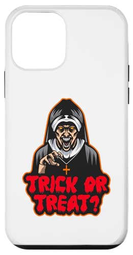 Hülle für iPhone 12 mini Nonne Trick Or Treat Zombie Halloween Dad Mom Kid Boys Girls von Halloween Costume Men Women Kids Toddler Boy Girl