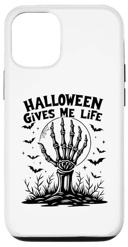 Hülle für iPhone 14 Halloween Gives Me Life Fun Halloween-Grafik von Halloween Designs By ShirtZilla