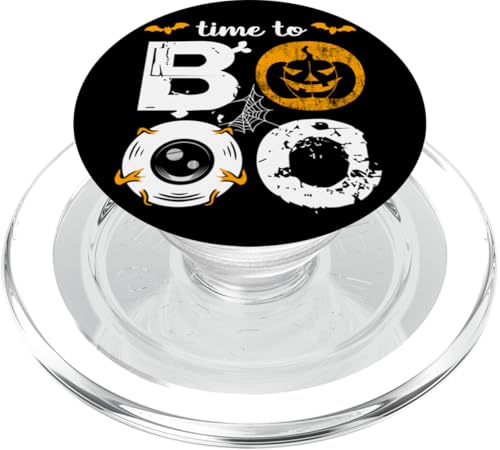 Halloween, "Time to Booo" PopSockets PopGrip für MagSafe von Halloween Designs von Content Design Studio