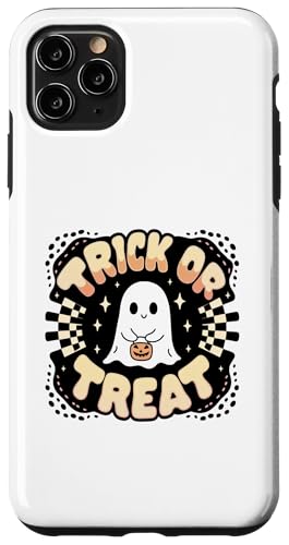 Hülle für iPhone 11 Pro Max Trick or Treat Halloween Party Ghost Kostüm von Halloween Ghost Costume Gift for Halloween Party