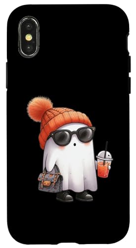 Hülle für iPhone X/XS Geist Halloween Party Kostüm Kinder von Halloween Ghost Costume Gift for Halloween Party