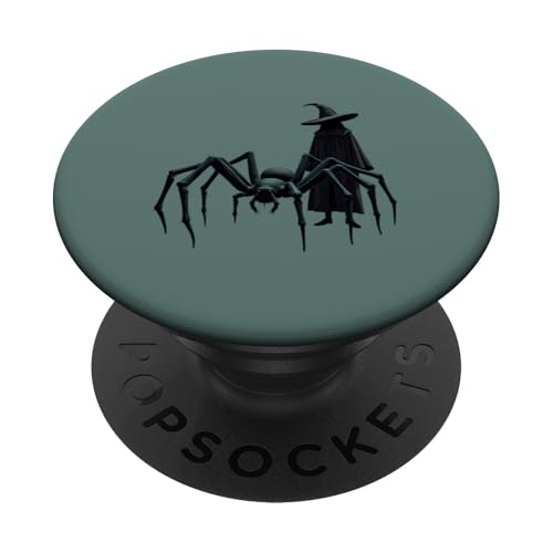 Formwechselnde Spinnenhexen PopSockets mit austauschbarem PopGrip von Halloween Ghostly Gifts & Creepy Tees by taiche