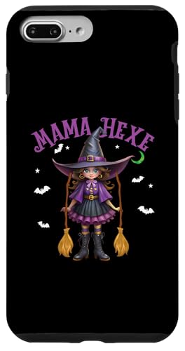 Hülle für iPhone 7 Plus/8 Plus Mama Hexe Halloween Kostüm Damen Mutter Hexen Verkleidung von Halloween Hexen Kostüme Geschenkidee für Damen