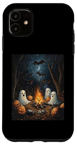 Hülle für iPhone 11 Halloween Deko Frauen Geist Kürbis Männer Kinder Halloween von Halloween Kostüm Damen Halloween Outfit Herren