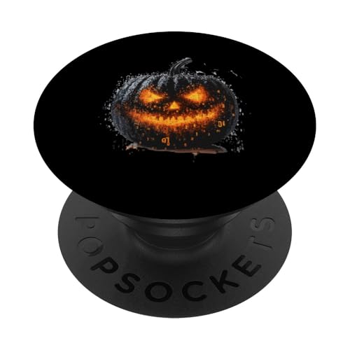 Halloween Frauen Deko Kürbis Männer Lustige Kinder Halloween PopSockets mit austauschbarem PopGrip von Halloween Kostüm Damen Herren Halloween Outfit