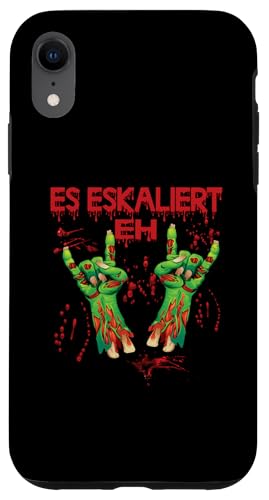 Hülle für iPhone XR Halloween Blutige Hände Blutspritzer Kostüm Zombie Herren von Halloween Kostüm Zombie Verkleidung Damen Vampire