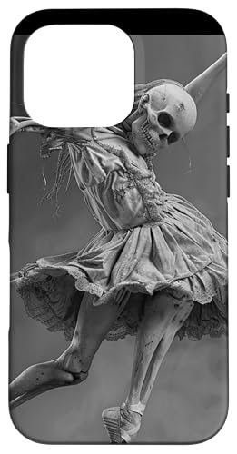 Hülle für iPhone 16 Pro Geist als Primaballerina, Ballett, gruseliges Halloween von Halloween Kostüm