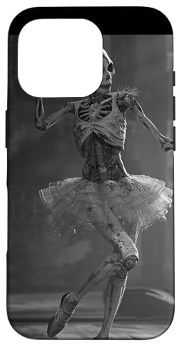 Hülle für iPhone 16 Pro Geist als Primaballerina, Ballett, gruseliges Halloween von Halloween Kostüm