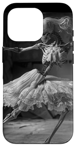 Hülle für iPhone 16 Pro Geist als Primaballerina, Ballett, gruseliges Halloween von Halloween Kostüm