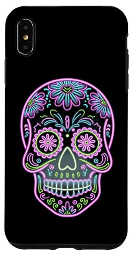 Hülle für iPhone XS Max Tag der Toten Zuckerschädel Dia De Los Muertos von Halloween Men Women Boys Girls Tees and Gifts