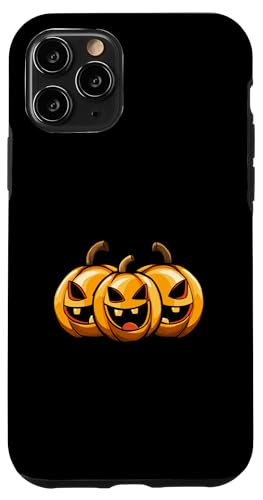 Hülle für iPhone 11 Pro Halloween-Kürbis-Comic Spooky | Halloween-Party von Halloween Mood Fun Style