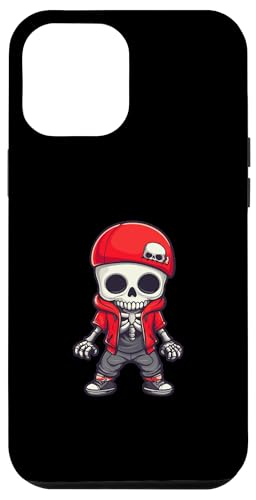 Hülle für iPhone 15 Pro Max Halloween Totenkopf Zombie Comic Gruselig | Halloween Party von Halloween Mood Fun Style