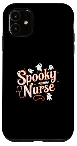 Hülle für iPhone 11 Gruselige Krankenschwester Halloween von Halloween Pun Apparel