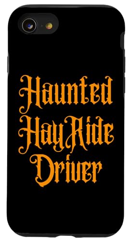 Hülle für iPhone SE (2020) / 7 / 8 Haunted Hayride Driver Security Herbst Kürbis Mama Papa von Halloween Security Shopp