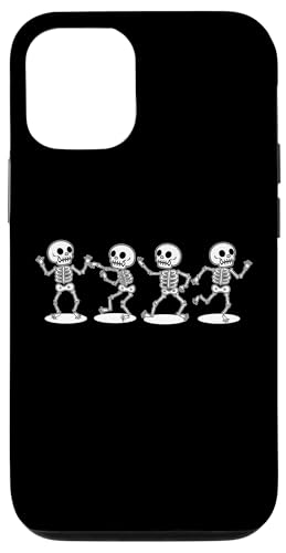 Hülle für iPhone 13 Lustiges Tanzendes Skelett Kinder Retro Kostüm Halloween Niedlicher Junge von Halloween Skeleton Hand Sign Costume Women Men Kid