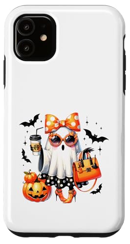 Hülle für iPhone 11 Ghost Lady Halloween-Party, süßes gruseliges Geistergeschenk für Herren und Damen von Halloween Trick or Treat Birthday Holiday Presents