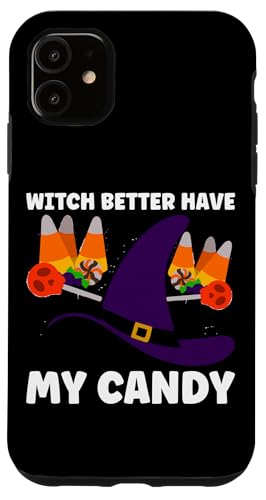 Hülle für iPhone 11 Gruseliges Happy Halloween Horror Gruseliges Halloween Kostüm von Halloween Trick or Treat Zombie Scary Witch