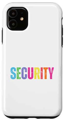 Hülle für iPhone 11 Halloween Papa Mama Tochter Erwachsene Kostüm Einhorn Sicherheit von Halloween Unicorn Security