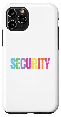 Hülle für iPhone 11 Pro Halloween Papa Mama Tochter Erwachsene Kostüm Einhorn Sicherheit von Halloween Unicorn Security