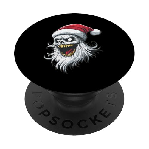 Halloween Kinder Design Frauen Männer Geist Weihnachtsmütze PopSockets Klebender PopGrip von Halloween Weihnachten Kostüm Damen Herren Outfit