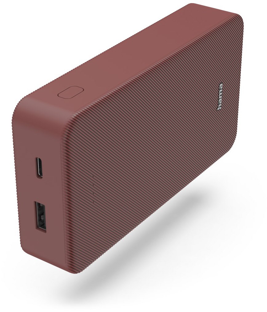 Color 20 (20.000mAh) Powerbank rot von Hama