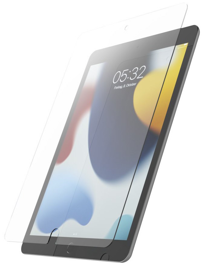 Displayschutzglas Premium für iPad 10.2" (2019/2020/2021) transparent von Hama