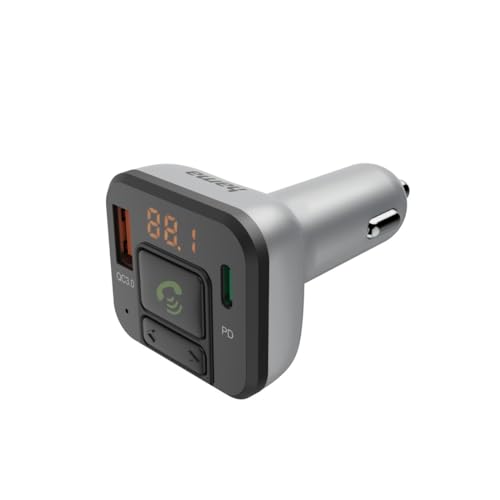 FM-Transmitter mit Bluetooth®- und Freisprechfunktion von Hama