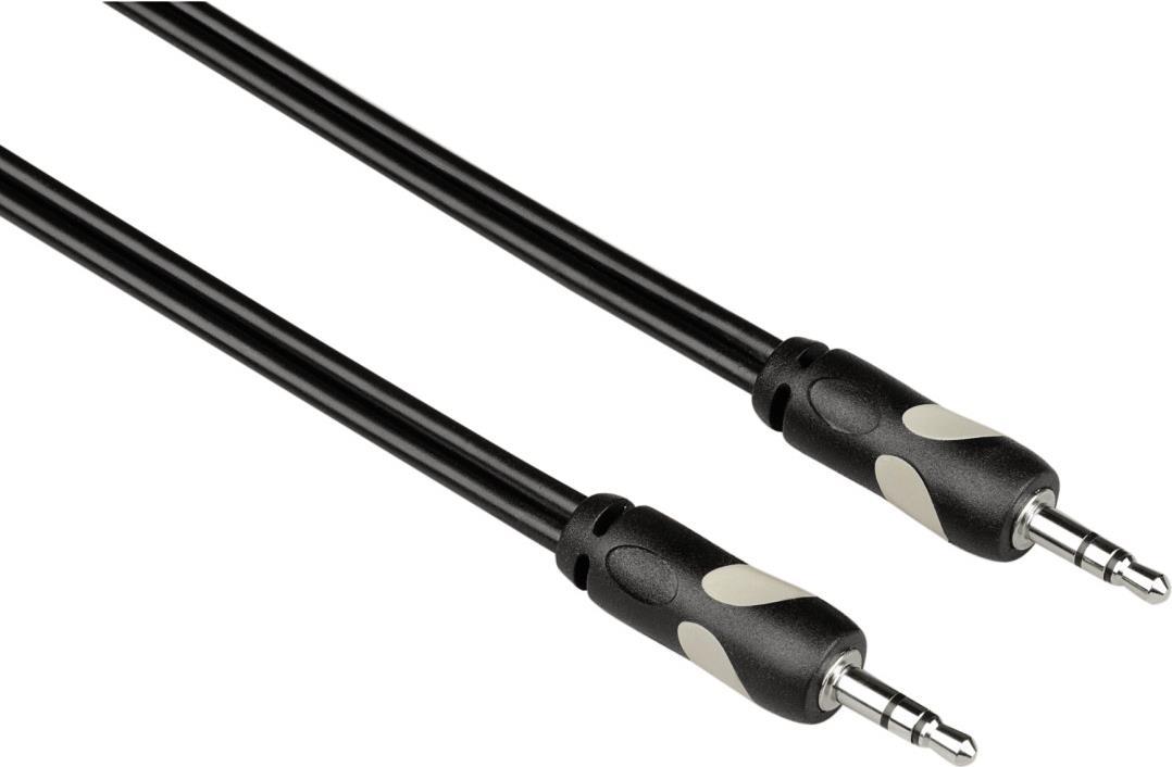 HAMA 132133 Audio-Kabel 1,5 m 3,5-mm-Klink.-Steck-3,5-mm-Klink.-Steck (00132133) von Hama