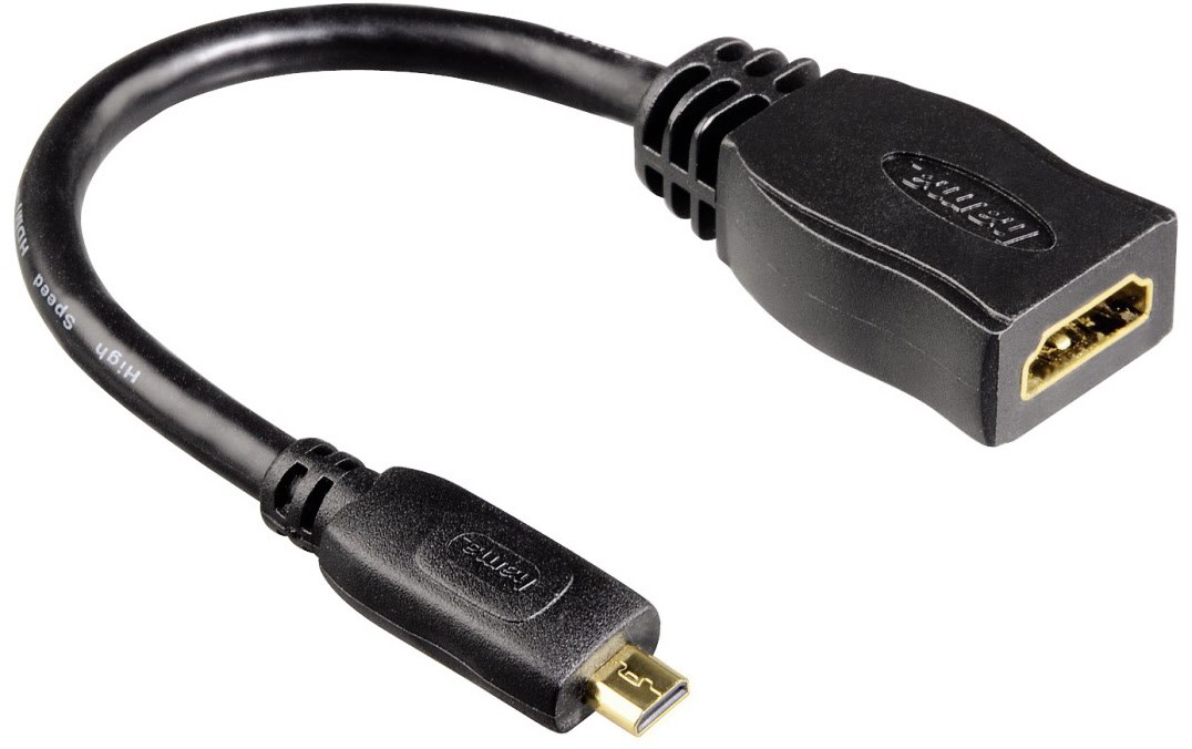 HDMI Adapter Steck.D(Micro)-Kuppl.A von Hama