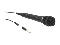 Hama 00131596, Karaoke-Mikrofon, 78 dB, 100 - 10000 Hz, Verkabelt, 3,5 mm (1/8), Schwarz von Hama