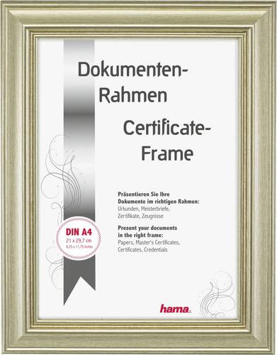 Hama 175805 Bilder Wechselrahmen Papierformat: 20 x 15cm Gold von Hama