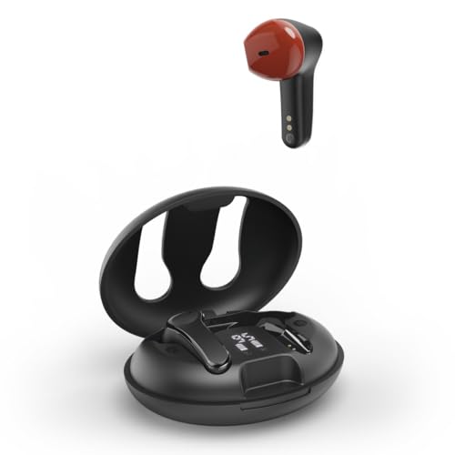 Hama Bluetooth Kopfhörer (Kopfhörer kabellos mit ENC Active Noise Cancelling, Wireless Kopfhörer mit Wireless Charging Schnellladen, 16 h Spielzeit mit Ladecase, BT 5.3, Stereo Kopfhörer) schwarz von Hama