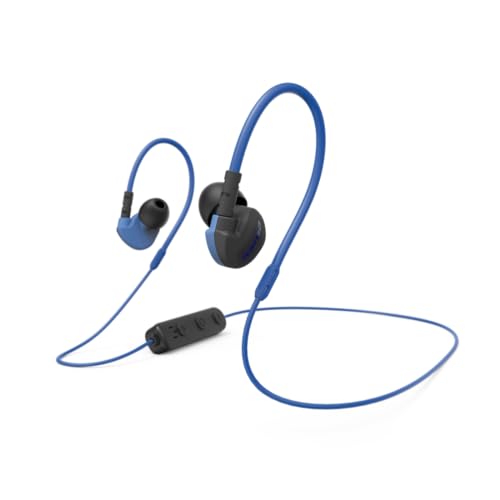 Hama Freedom Athletics HiFi In Ear Kopfhörer Bluetooth® Stereo Schwarz/Blau von Hama