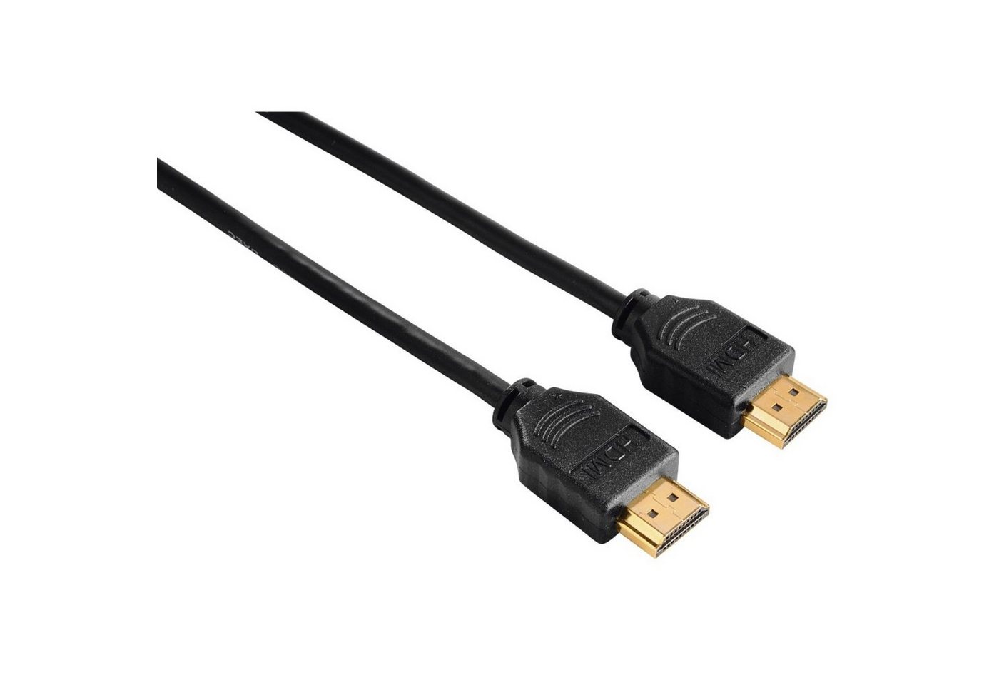 Hama HQ High-Speed HDMI-Kabel 3m Gold TV-Kabel, HDMI, (300 cm), 4K UHD HD TV HDR ARC 3D von Hama